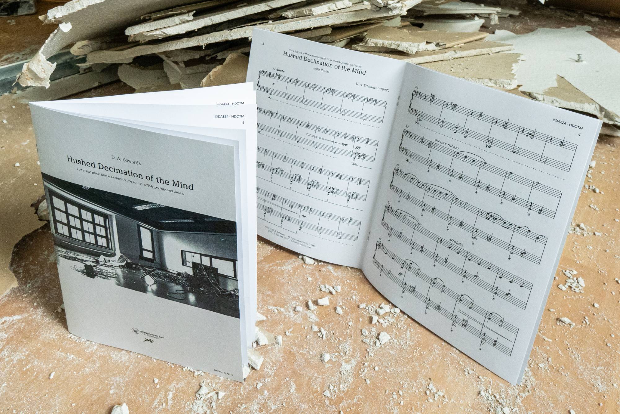 Print edition for solo piano